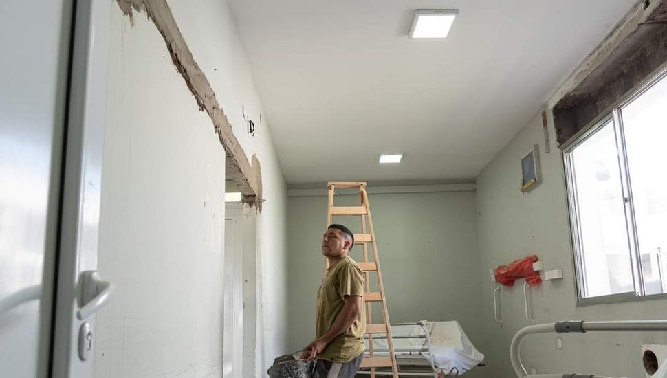 El Hospital de Los Toldos construye su Terapia Intermedia