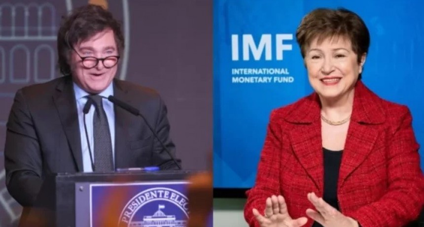 Los detalles de la primera conversación de Milei con el FMI como presidente electo