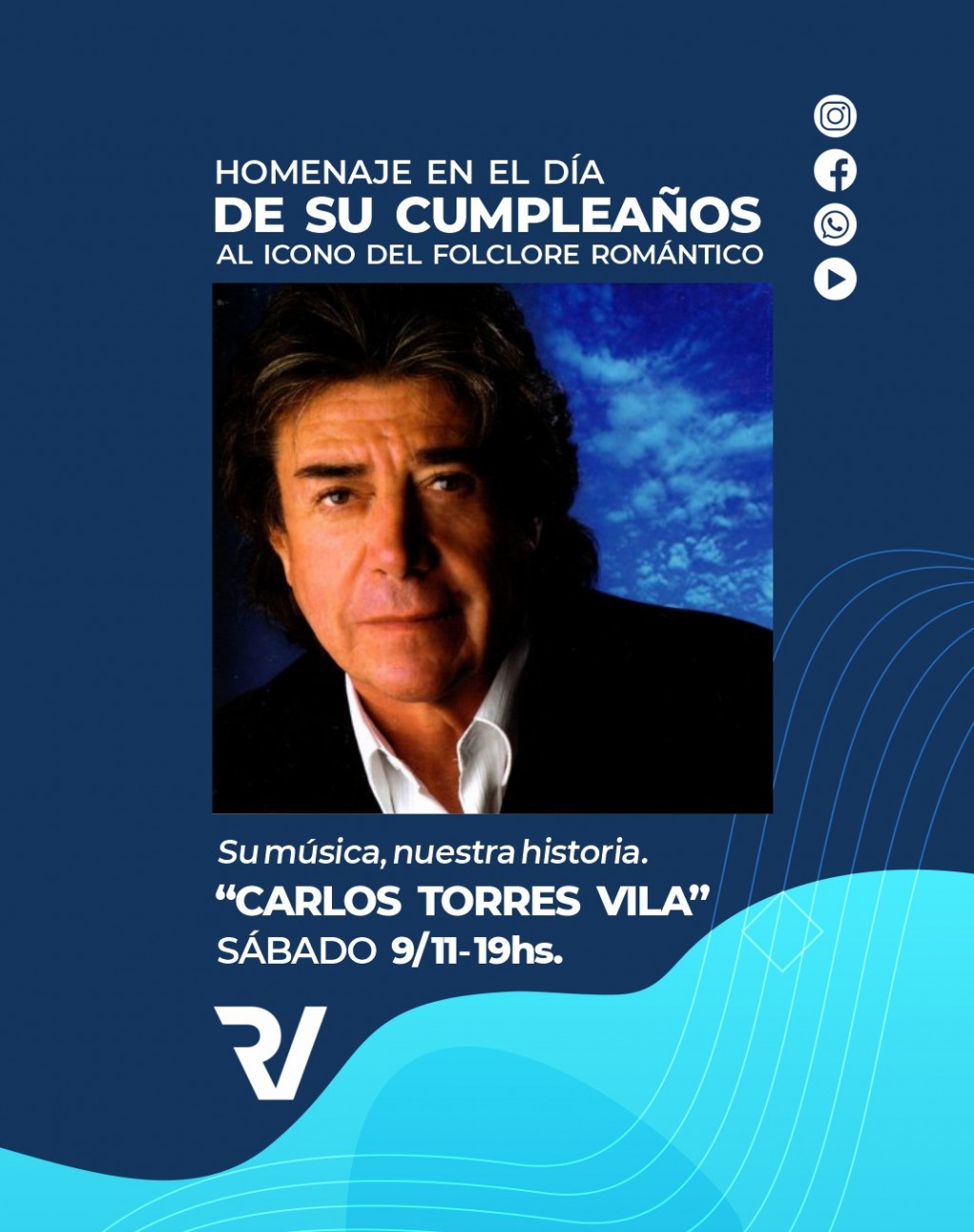 Radio Viamonte emite un especial en el día de cumpleaños de Carlos Torres Vila