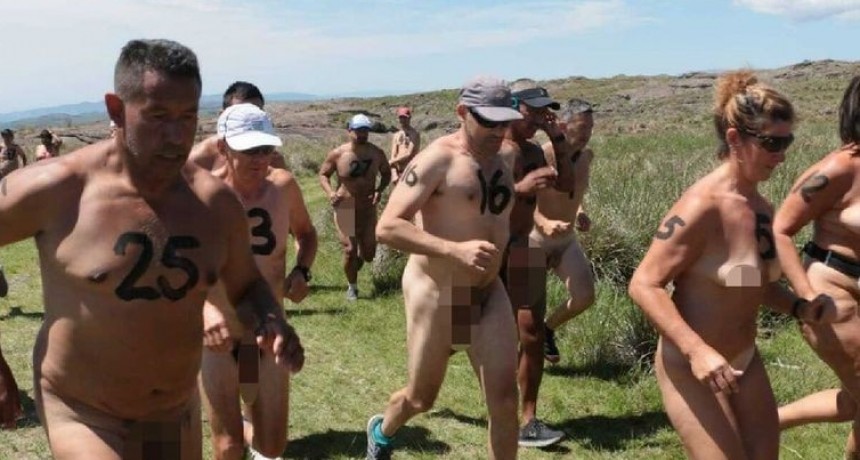 Un estilo de vida.  Cómo es la maratón nudista que se realiza en Córdoba entre sierras y arroyos