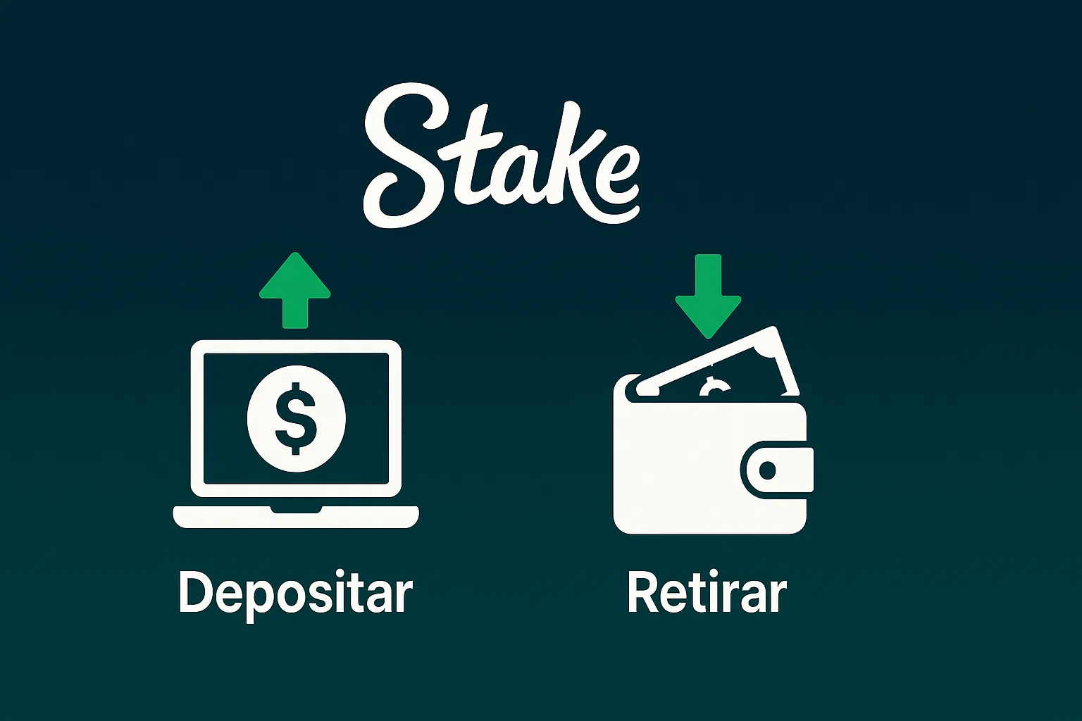 Stake website cómo depositar y retirar fondos