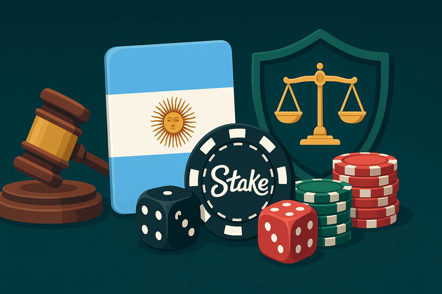 Legalidad de stake casino online en Argentina