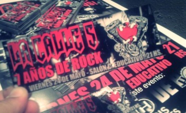 Festejos por un nuevo año cargado de rock: Calle 5